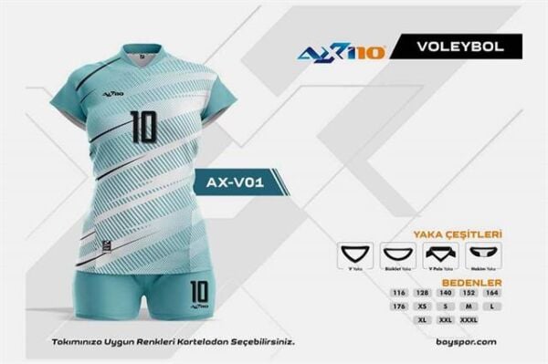 Axi10 AXV-01 Dijital Voleybol Forması