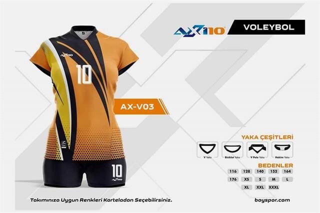 AXV-03 Dijital Voleybol Forması