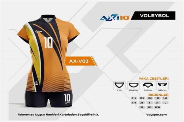 AXV-03 Dijital Voleybol Forması