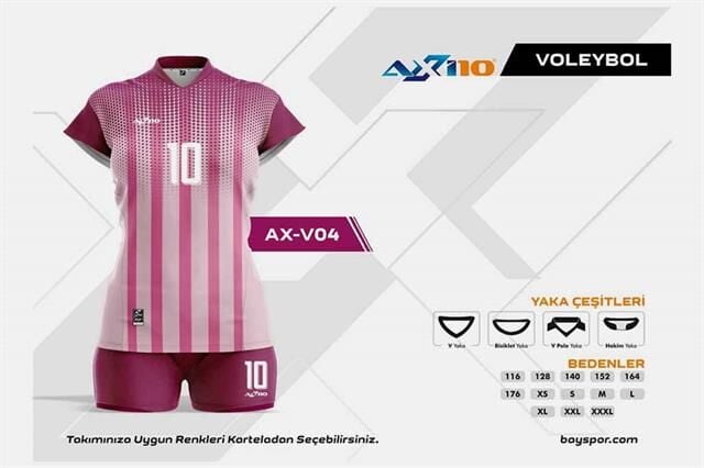 AXV-04 Dijital Voleybol Forması