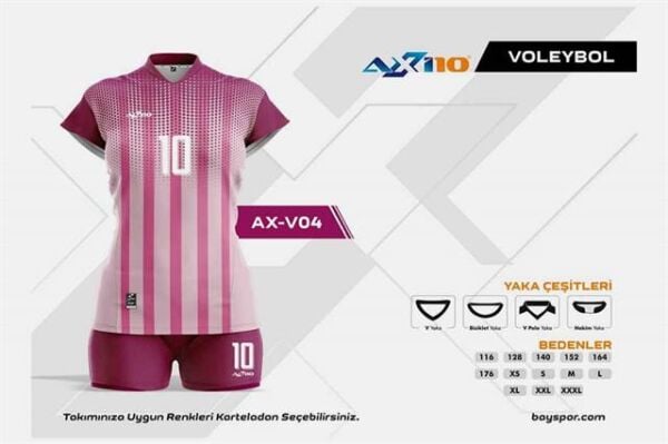 AXV-04 Dijital Voleybol Forması