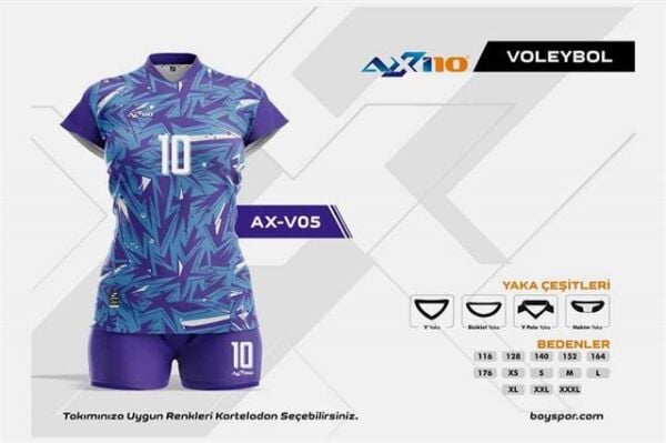 AXV-05 Dijital Voleybol Forması