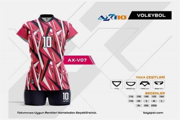 AXV-07 Dijital Voleybol Forması