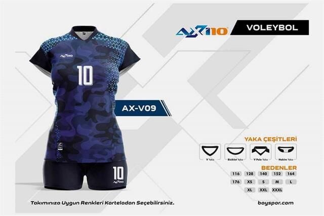 AXV-09 Dijital Voleybol Forması
