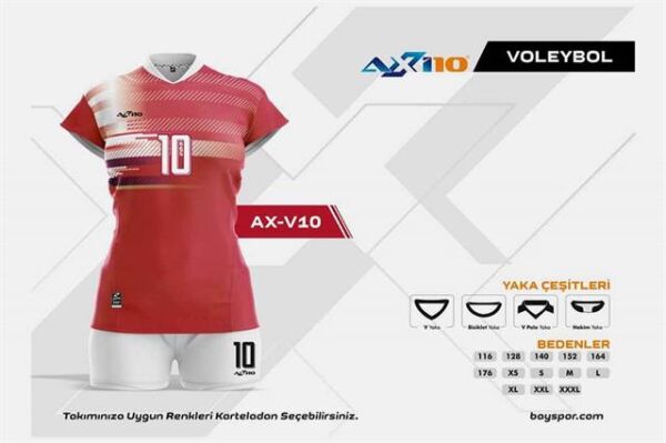 Axi10 AXV-10 Dijital Voleybol Forması
