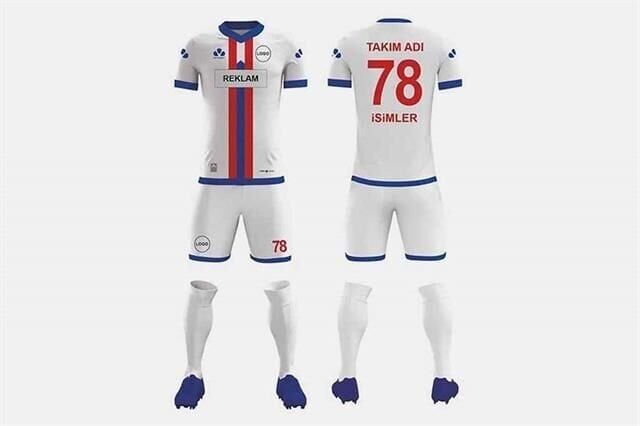 ZFD036 Dijital Futbol Forma Takımı Micro İnterlok - Bisiklet Yaka