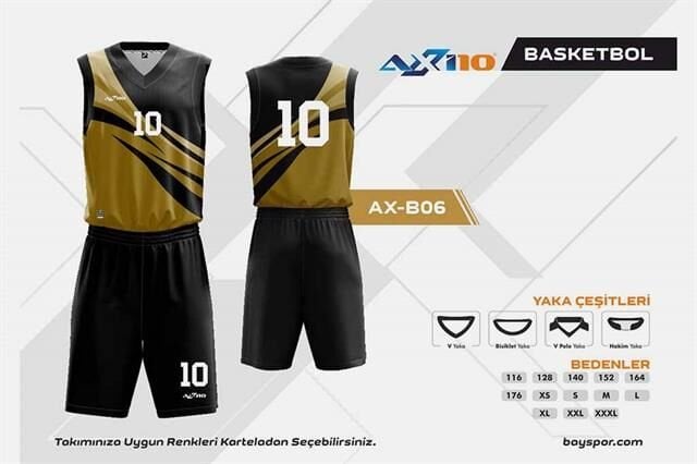 AX-B06 Dijital Basketbol Forma Takımı