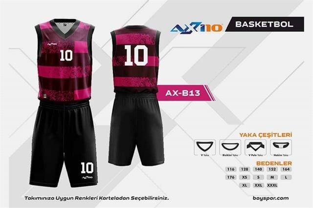 AX-B13 Dijital Basketbol Forma Takımı