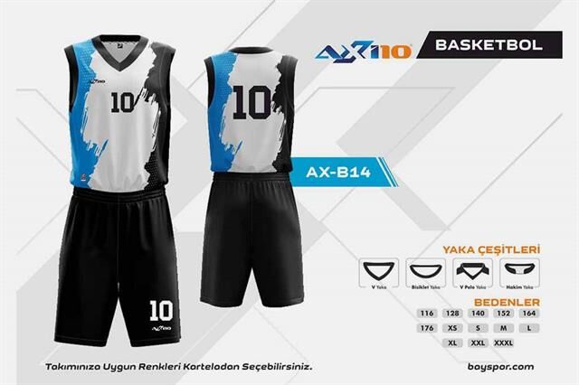 AX-B14 Dijital Basketbol Forma Takımı