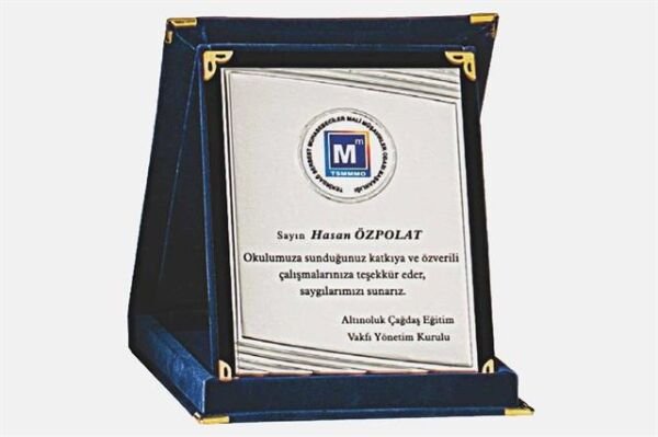 Bayspor M268 12 X 16cm Kadife  Plaket