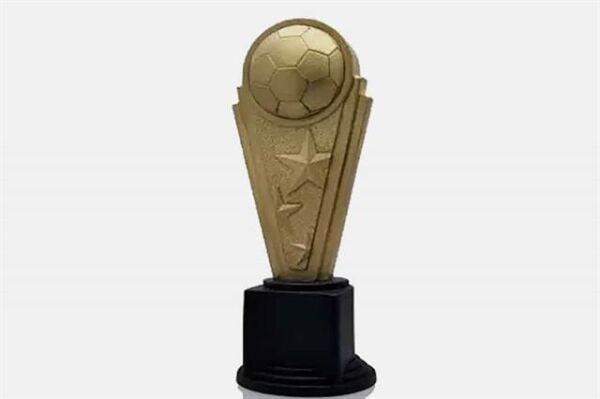 Futbol Figürlü Kupa 25 cm