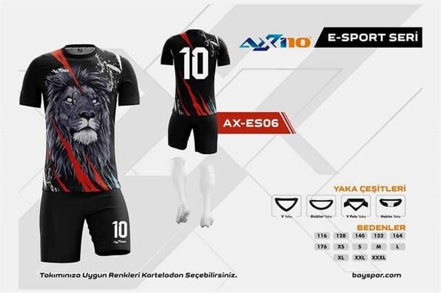 AX-ES06 Dijital E-Sport Forması