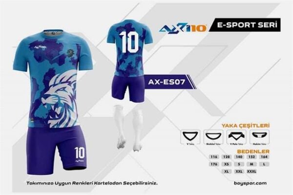 AX-ES07 Dijital E-Sport Forması