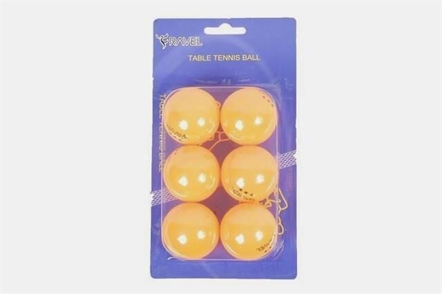 CPT294 6 lı Turuncu Pinpon Topu