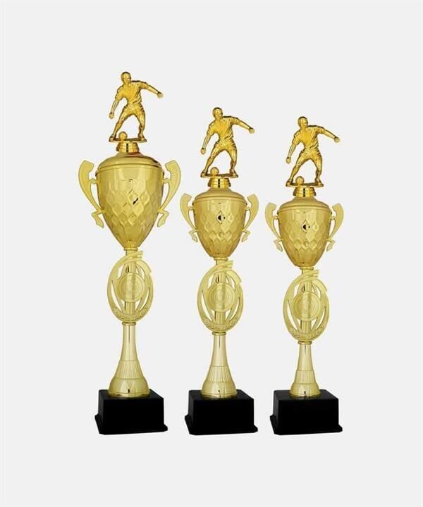 L23 Futbol Figürlü Kupa Takımı Takım 3 lü Set