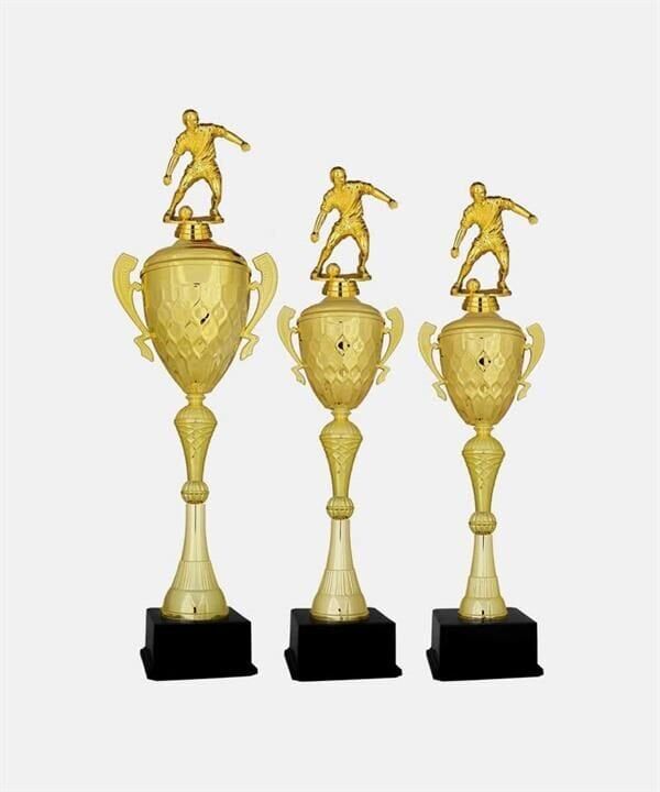 L27 Futbol Figürlü Kupa Takımı Takım 3 lü Set