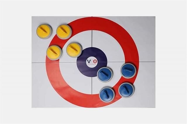 Curling Türkiye Curling Federasyonu Onaylı FloorCurling Seti