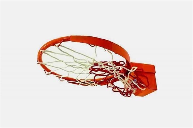 Solid Yaylı Basketbol Çemberi 45 cm Kancalı Fileli