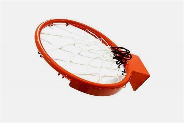 Bayspor Solid Sabit Basketbol Çemberi 45 cm Halkalı Fileli