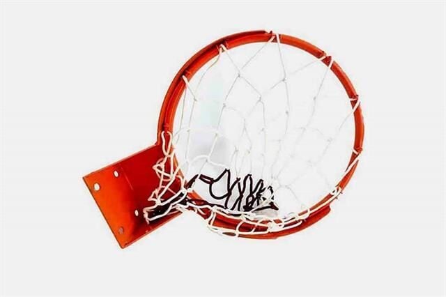 Solid Sabit Basketbol Çemberi 45 cm Halkalı Fileli