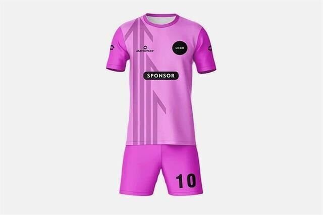 BSFT09 Dijital Futbol Forma Takımı V Yaka - Likralı Polyester