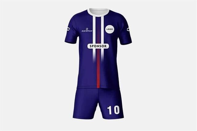 BSFT10 Dijital Futbol Forma Takımı V Yaka - Likralı Polyester