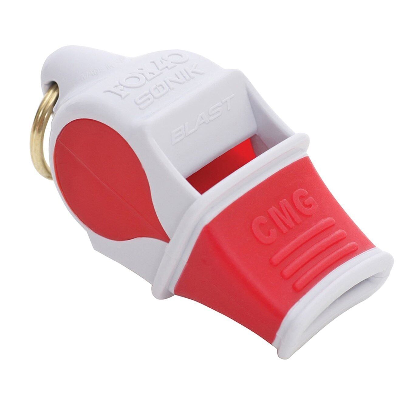 Sonik Blast CMG İpli Düdük Beyaz Kırmızı